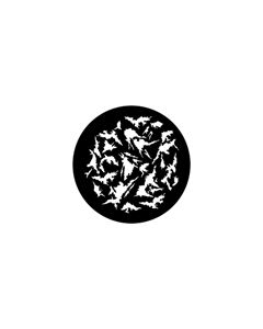 Standard Steel Gobo #77797 - Thicket - Size M (66mm)