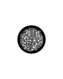 Standard Steel Gobo #79110 - Leafy Branches 4 - Size M (66mm)