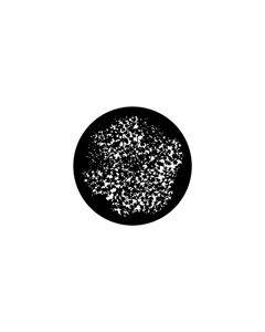 Standard Steel Gobo #79117 - Dense Leaves 3 - Size M (66mm)