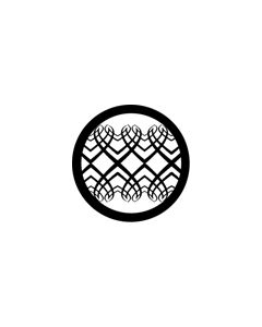 Standard Steel Gobo #78461 - Track Art - Size M (66mm)