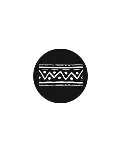 Standard Steel Gobo #78408 - Primitive - Size M (66mm)