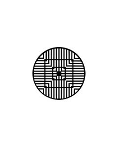 Standard Steel Gobo #77390 - Geometrics 10 - Size E (37.5mm)