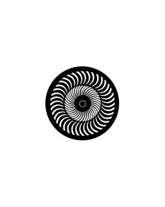 Standard Steel Gobo #77392 - Geometrics 2 - Size E (37.5mm)