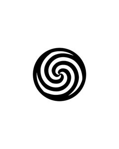 Standard Steel Gobo #77761 - Spiral - Size E (37.5mm)