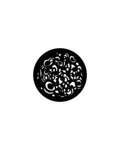 Standard Steel Gobo #77908 - Doodles - Size E (37.5mm)