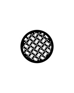 Standard Steel Gobo #77914 - Mosaic - Size E (37.5mm)