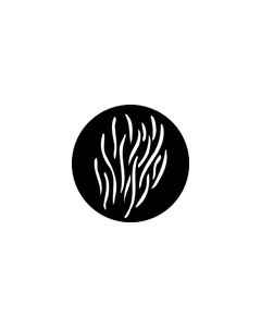 Standard Steel Gobo #78237 - Fingers - Size E (37.5mm)