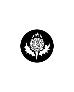 Standard Steel Gobo #77676 - Thistle - Size E (37.5mm)