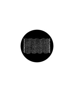 Standard Steel Gobo #76502 - Mosaic Floor - Size E (37.5mm)