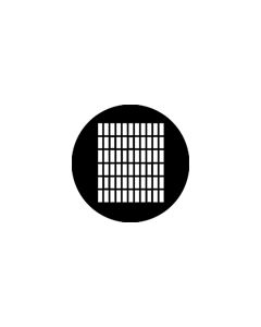Standard Steel Gobo #78488 - Factory Window - Size E (37.5mm)
