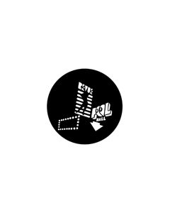 Standard Steel Gobo #75091 - Neon 1 - Size E (37.5mm)