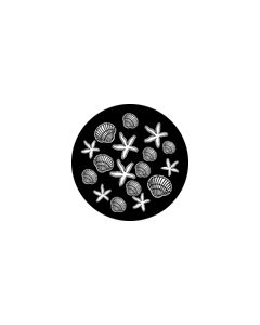 Standard Steel Gobo #76607 - Shell Breakup - Size E (37.5mm)