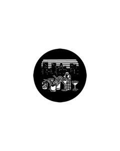 Standard Steel Gobo #77434 - Manhattan - Size E (37.5mm)