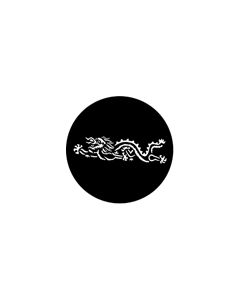 Standard Steel Gobo #77558 - Chinese Dragon - Size E (37.5mm)