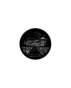 Standard Steel Gobo #77613 - Meshed Railway Lines - Size E (37.5mm)