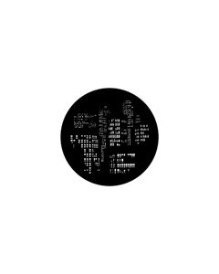 Standard Steel Gobo #77786 - City Lights - Size E (37.5mm)
