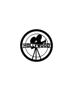 Standard Steel Gobo #78113 - Hollywood - Size E (37.5mm)