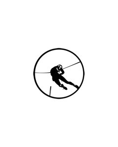 Standard Steel Gobo #78511 - Vaulter - Size E (37.5mm)