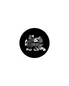 Standard Steel Gobo #78536 - Imperial Dragon - Size E (37.5mm)