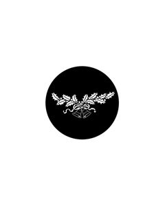Standard Steel Gobo #78371 - Holly Bell 2 - Size E (37.5mm)