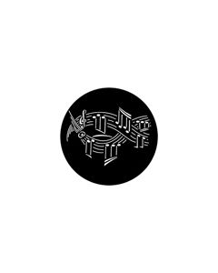 Standard Steel Gobo #79187 - Symphony 2 - Size E (37.5mm)