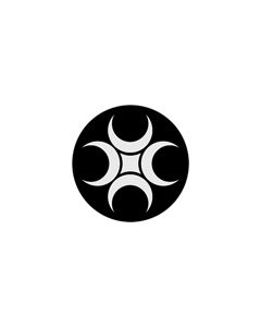Standard Steel Gobo #71015 - Crescents 2 - Size E (37.5mm)