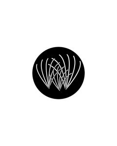 Standard Steel Gobo #71037 - Lines 1 - Size E (37.5mm)