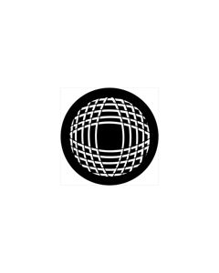 Standard Steel Gobo #74023 - Symmetric 23 - Size E (37.5mm)
