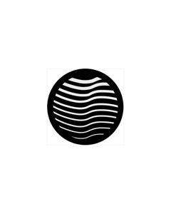 Standard Steel Gobo #74057 - Organic 7 - Size E (37.5mm)