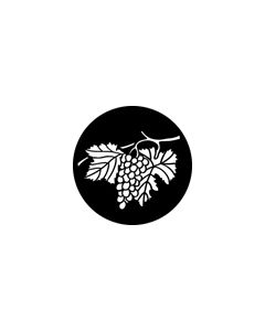 Standard Steel Gobo #76578 - Hanging Grapes - Size E (37.5mm)