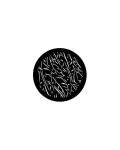 Standard Steel Gobo #77211 - Abstract Blades - Size E (37.5mm)