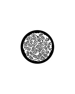 Standard Steel Gobo #77863 - Branching Leaves (Positive) - Size E (37.5mm)