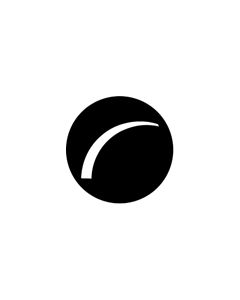Standard Steel Gobo #77171 - Rainbow A - Size E (37.5mm)