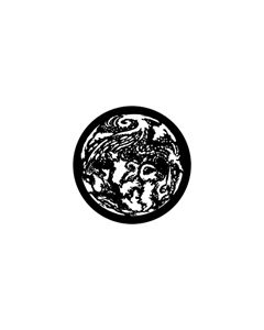 Standard Steel Gobo #79199 - Earth - Size E (37.5mm)
