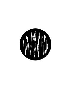 Standard Steel Gobo #77501 - Linear 3 - Size E (37.5mm)