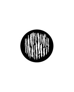 Standard Steel Gobo #77561 - Linear 7 - Size E (37.5mm)