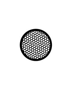 Standard Steel Gobo #77638 - Holes - Size E (37.5mm)