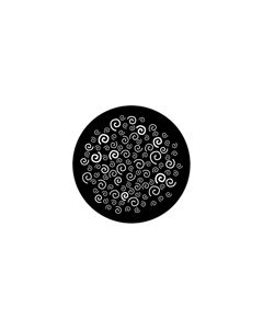 Standard Steel Gobo #77641 - Multi Coils - Size E (37.5mm)
