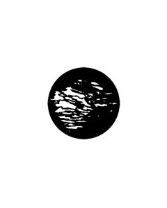 Standard Steel Gobo #77167 - Cloud 9 - Size E (37.5mm)