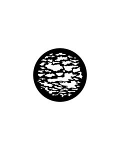 Standard Steel Gobo #79652 - Cloud 13 - Size E (37.5mm)