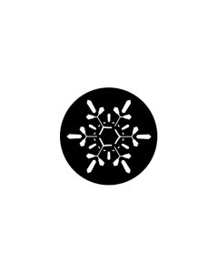 Standard Steel Gobo #77151 - Diamond - Size E (37.5mm)
