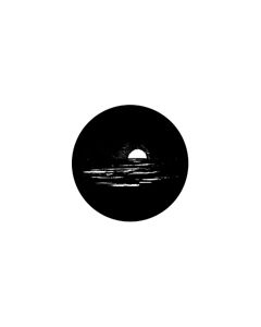 Standard Steel Gobo #77853 - Midnight Sun - Size E (37.5mm)