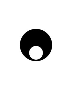 Standard Steel Gobo #77961 - Rising Saigon Sun - Size E (37.5mm)