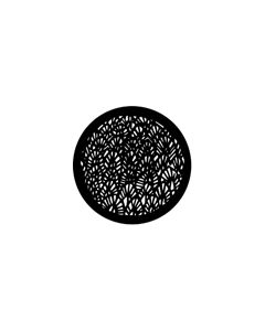 Standard Steel Gobo #77102 - Abstract Leaves - Size E (37.5mm)
