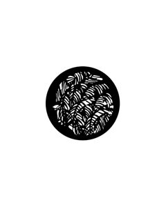 Standard Steel Gobo #77126 - Jungle Leaves - Size E (37.5mm)