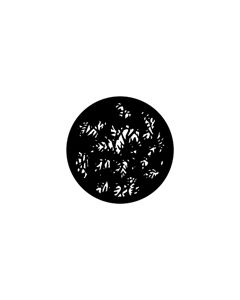 Standard Steel Gobo #77780 - Dense Leaves (Detail) - Size E (37.5mm)