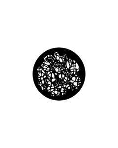 Standard Steel Gobo #77788 - Web - Size E (37.5mm)