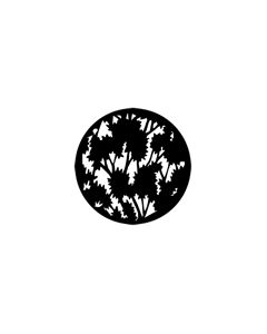 Standard Steel Gobo #77804 - Foliage (Large) - Size E (37.5mm)