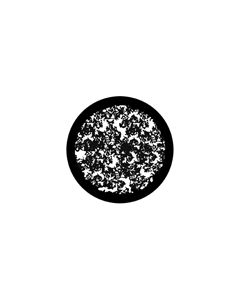 Standard Steel Gobo #78419 - Stuco Leaves - Size E (37.5mm)