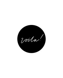 Standard Steel Gobo #76586 - Voila - Size E (37.5mm)